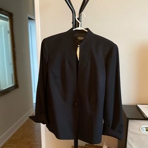 Kasper Black Suit comes with skirt and pants.  Never worn or altered
